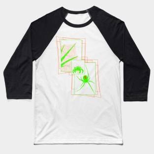 Black Widow V35 (Multicolor) Baseball T-Shirt